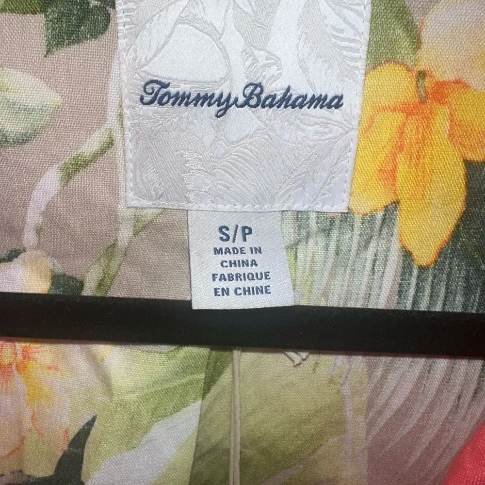 NWT TOMMY BAHAMA Poloma Coast Linen Blend Blazer Size Small
